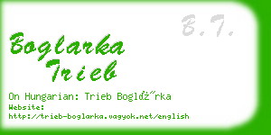 boglarka trieb business card